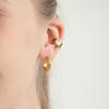 European and American stainless steel c-ring earrings, stud earrings, non-fading earrings, titanium steel