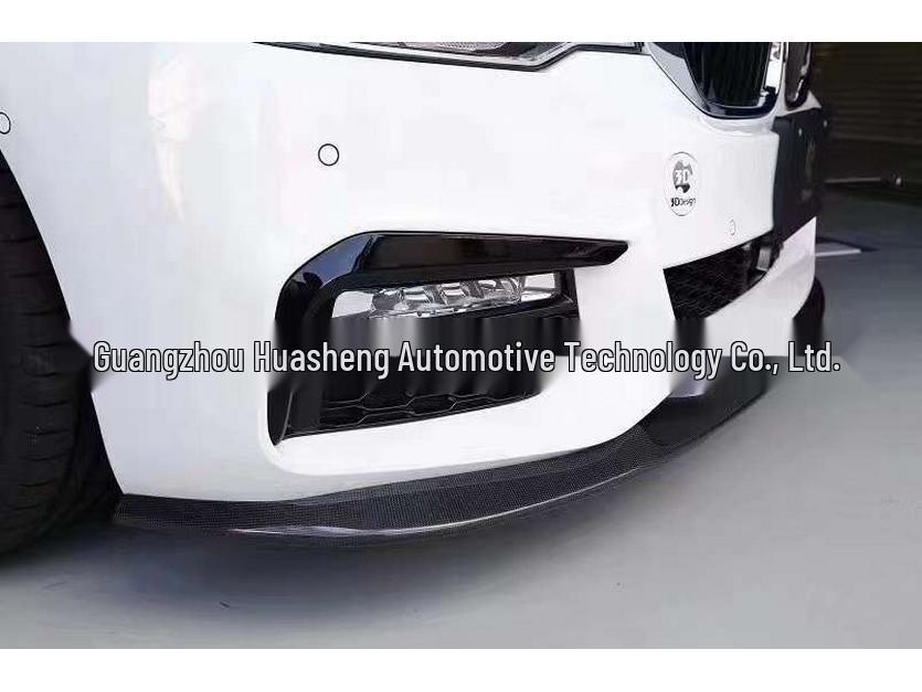 BMW 5 Series G30 Pre-Facelift Carbon Fiber 3D Front Lip