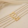 Custom Necklace For Women Any Font with Box Chain Gold Nameplate Necklace Best Friend Perfect Birthday Gift Choker