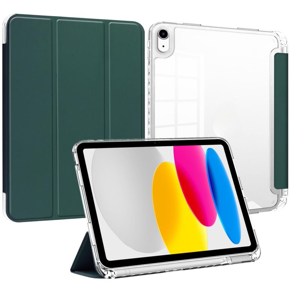 Průhledný kryt pro iPad Air 6 Model 2024 se slotem pro Apple Pencil, design proti ohnutí pro iPad Pro 11 Mini 6