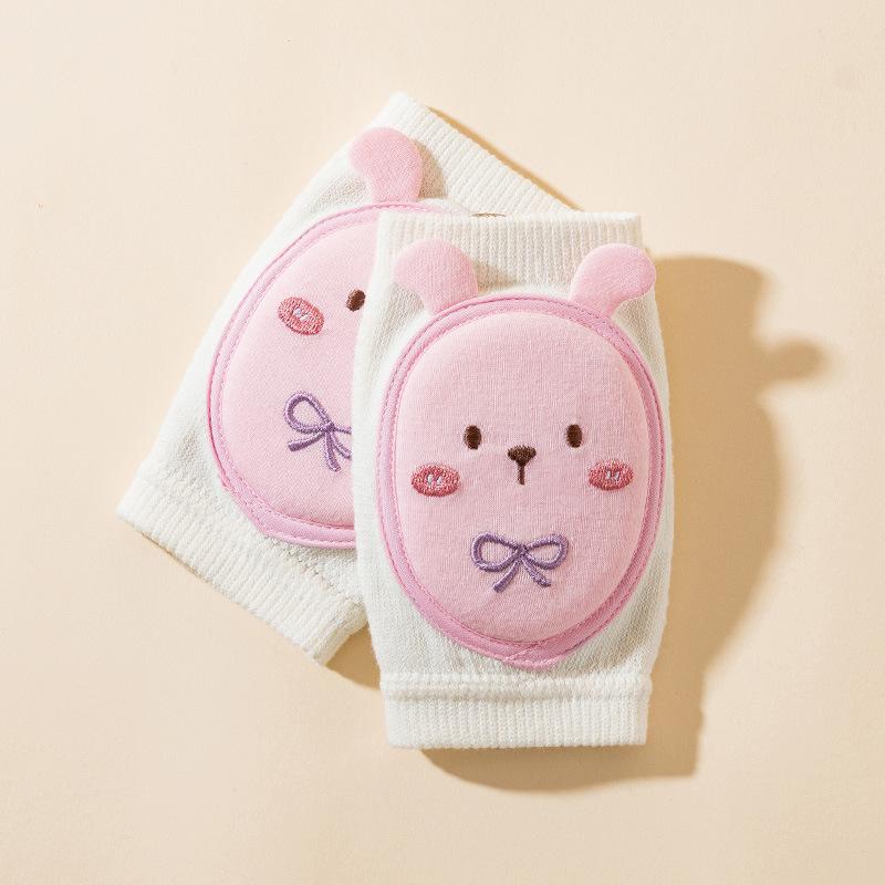 25 Baby Knee Pads: Anti-Fall Crawling Gear for Infants and Kids, Breathable Mesh, Summer Style