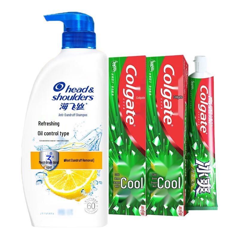 Семейный набор Colgate для ухода за полостью рта и волосами