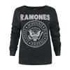 Amplified Felpa con logo Ramones Macrame da donna