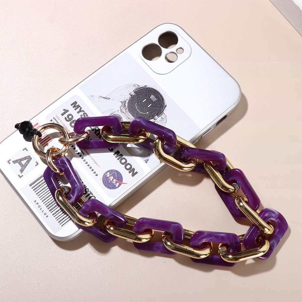 Chain Accessories Ring Buckle Phone Lanyard Soft Pottery Rope Cell Phone Lanyard Mobile Phone Strap
