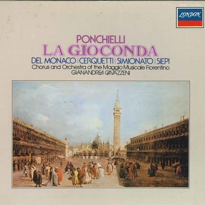 LP Record GIANANDREA GAVAZZENI - CHORUS & ORC - Ponchielli : La Gioconda L54C51702 LONDON Japan Classical Used