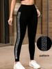 Seitliche heiße Diamanten, große Größe, Leggings für Damen, nahtlose Pull-Up-Hose, integrierte Hose, Oberbekleidung, warm und Fleece-Basis, Neun-Punkte