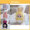 Dreamy Elf Adorable Plush Bunny Keychain Perfect For Stylish Backpack Accessories