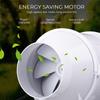4'' 6'' 8'' Vent Inline Ventilation Tube Duct Fan Air Blower Double Speed Controller Pipe Exhaust Fan Booster Turbo Fan 220V