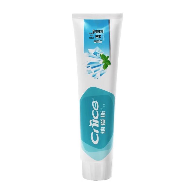NICE Natural Salt Whitening Toothpaste, Mint Flavor