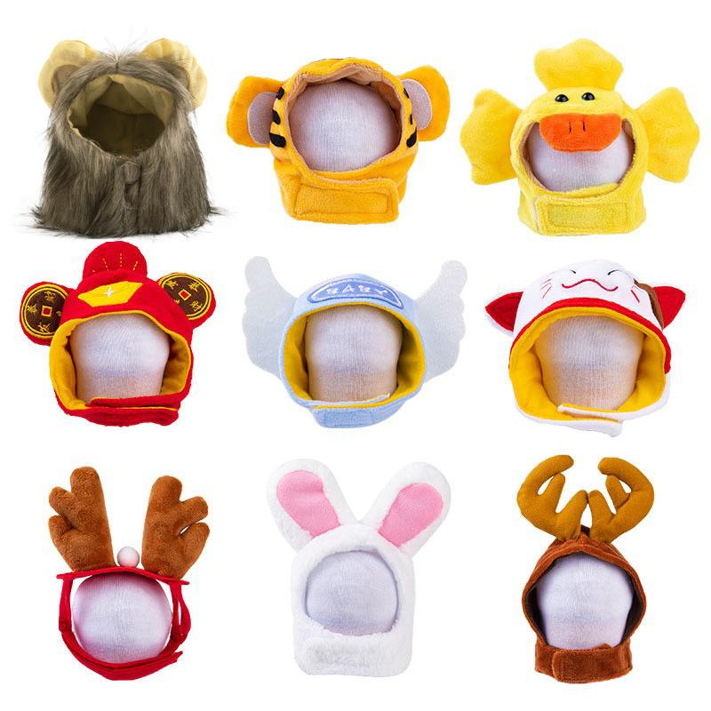 Pet Hat Cat Headgear Lion Rabbit Ear Dog Hat Costume Pet Accessories Small Dog Pet Supplies Wholesale