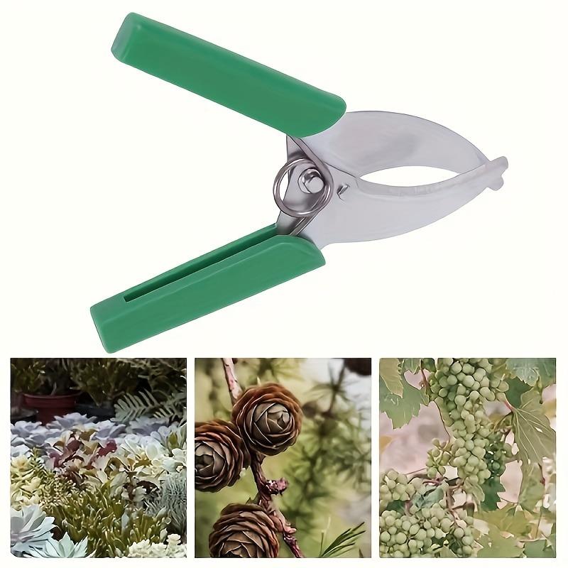 Stainless Steel Grafting Tool, Professional Gardening Pruning Scissors, with Bark Cutter, Fruit Tree Sapling Grafting Ring Knife