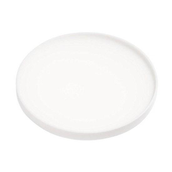 Yamazaki 3D Coaster Round White Approximately W10D10H0.9cm Tower Silicone 2538
