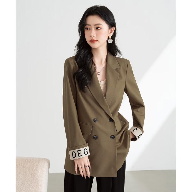 TERRE BLEUE Women's Elegant Autumn Commuter Jacket