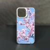Pink Sakura phone Case for iPhone 17 11 12 Pro Max Plus Mini Air SE  16e 14 15 16 13 Soft Shell