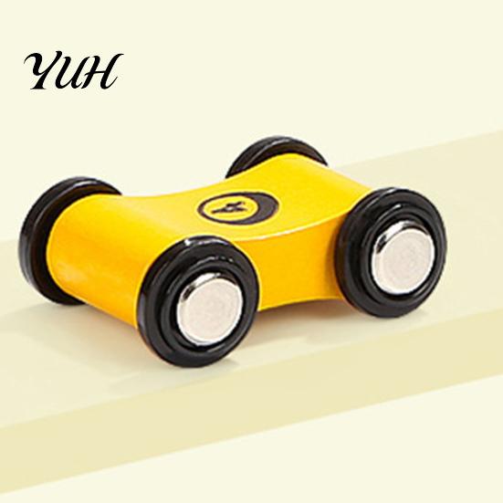 Lernspielzeug für Kinder Holz Mini Rennauto Kleinkinder, Rückziehfahrzeug mit Nummer Sicher Massivholz Vorschulfahrzeuge Kognition, Hand-Auge
