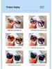 2025 Trendy Women's Large Square Sunglasses - Korean Style, Anti-UV, Face Slimming Design