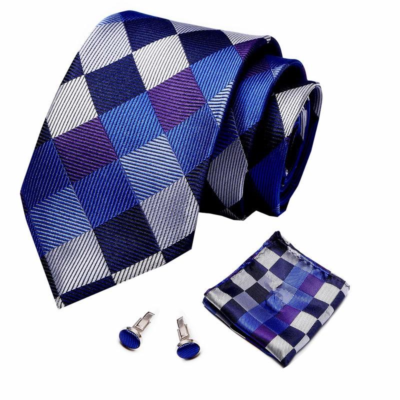 Dress Shirt, Business Tie, Wedding Tie, Men's Tie Three Piece Set