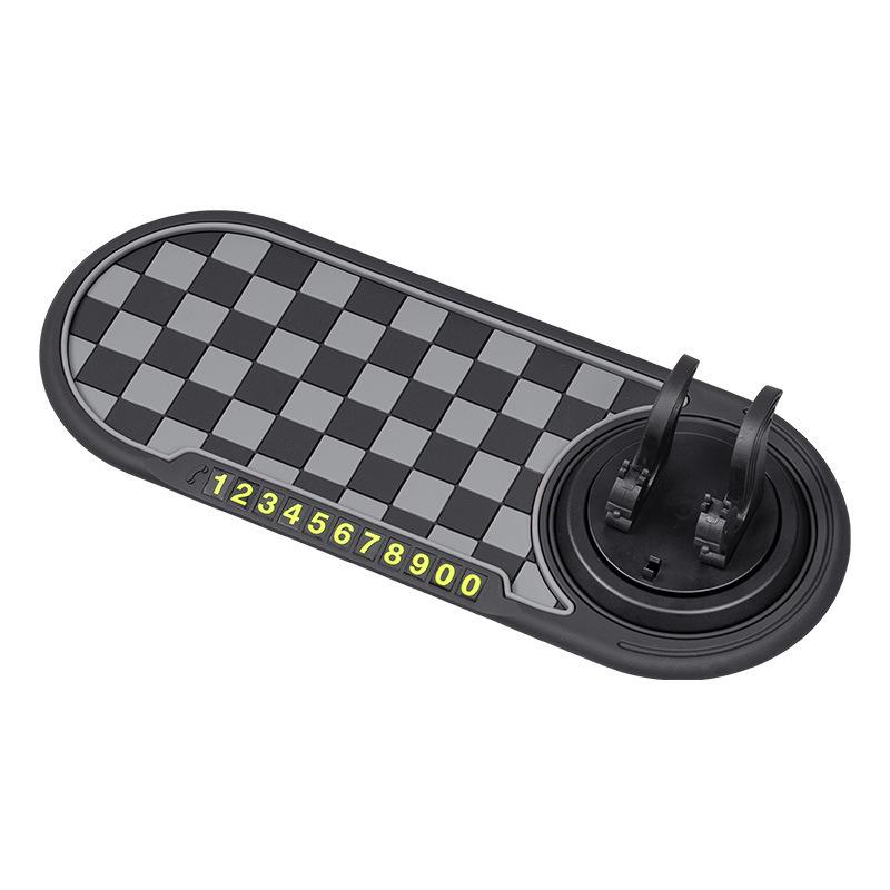 Car Dashboard Anti-slip Mat & Phone Holder - Heat Resistant Interior Decor