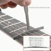 9Pcs Guitar Gauge Under String Gauge String Gauges Luthier Tools for Guitar Fretboard Gauge Measure Accessories