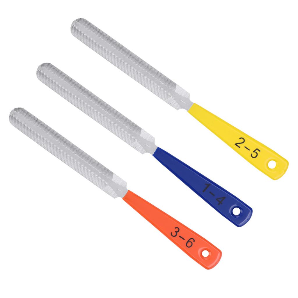 3PCS Guitar Nut File Nail Puller Repair Tool for Bass Mandoline Banjo Ukulele