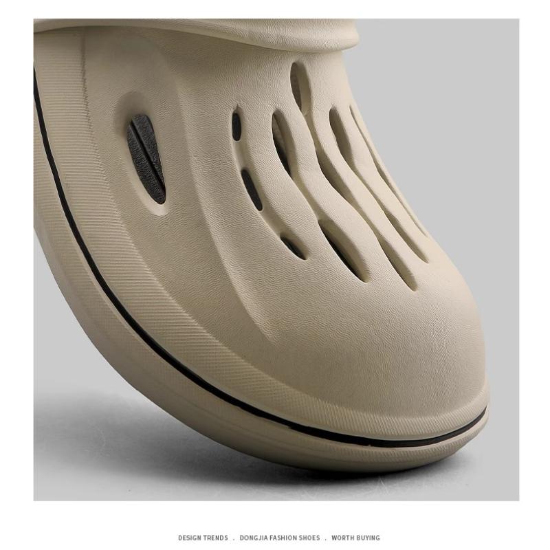 Men Sandals Summer Clogs EVA Garden Slippers Hole Shoes Beach Platform Sandals Couple Indoor House Bathroom Slides Plus Size 49