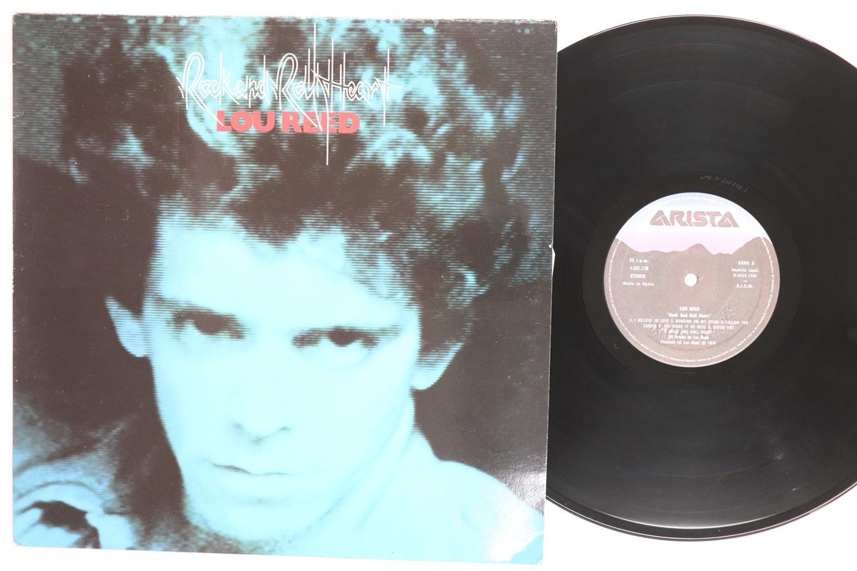 

LP Record LOU REED Rock And Roll Heart I201118 ARISTA 1980 Spain Rock Used