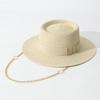 Summer Straw Hats for Women Ribbon Decoration Elegant Ladies Party Dress Hats Travel Beach Sun Hat Chapeau Femme