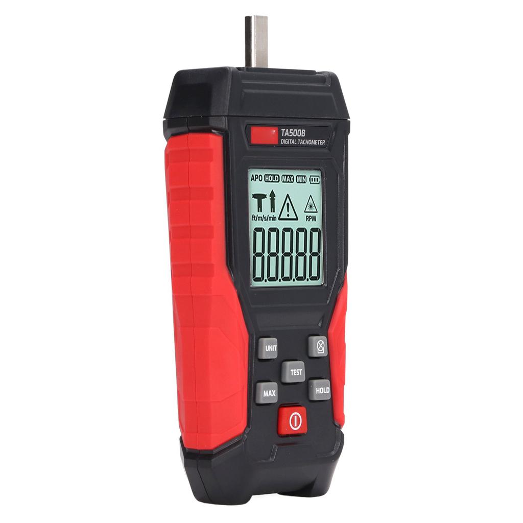 Contact Measurement Digital Tachometer Realtime Maximum Minimum Values Contact Type Tachometer