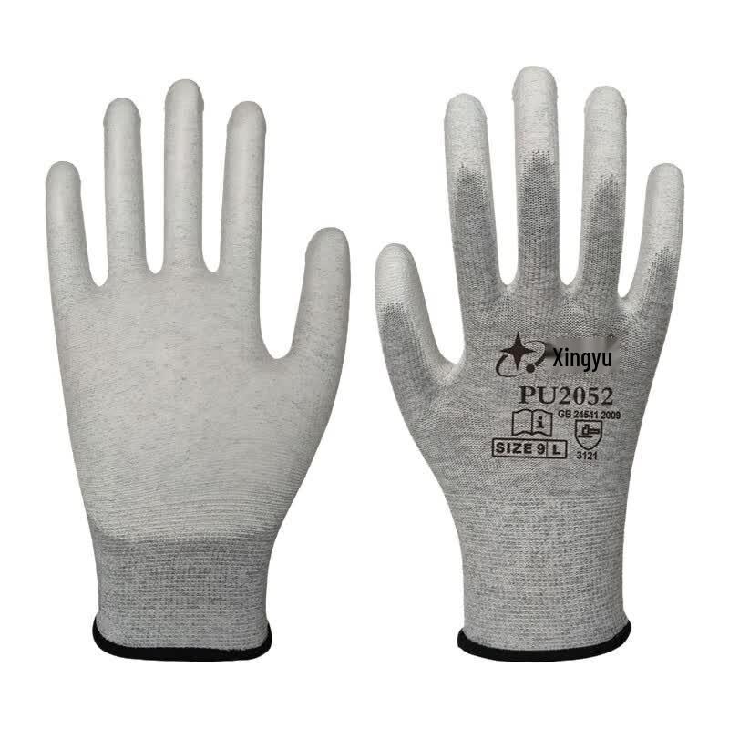 Starry Sky PU2052 Carbon Fiber Anti-Static Work Gloves M