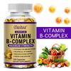 Superfood Complesso di Vitamine B 120 Capsule Alta Potenza B12 B6 B1 B2 B3 Acido Folico
