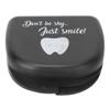 Orthodontic Retainer Box Tooth Guard Storage Case Half Mouth Denture Container Portable Braces Box