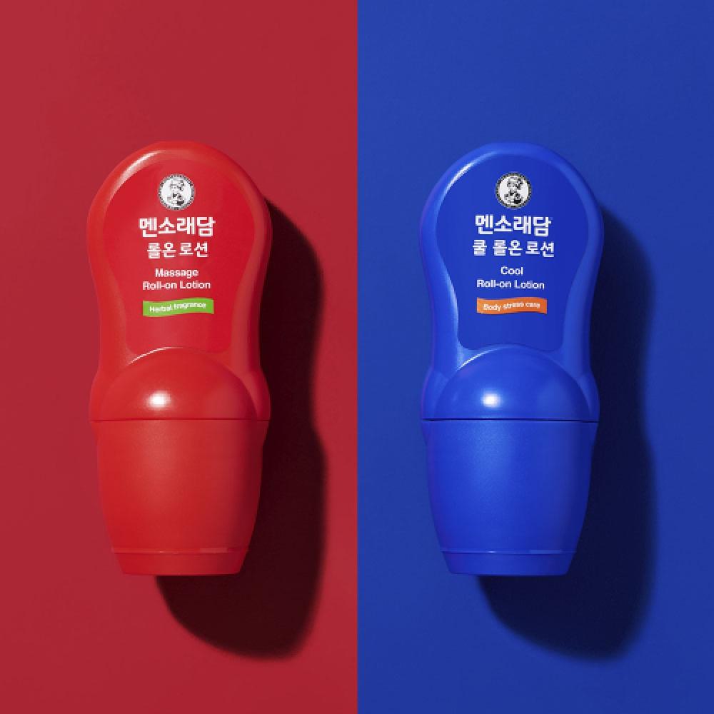 

Масажний гарячий рол-он лосьйон Mentholatum + Прохолодний рол-он лосьйон 2 Cool Roll On Lotions