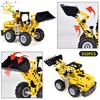 HUIQIBAO Engineering Truck Tech Building Block City Construction Toy For Children Boy Adults Excavator Bulldozer Crane Car Brick