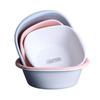 JINGRUIXIANG Square Thickened Plastic Washbasin Set