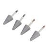 4Pcs Tablet Stylus Tips Smoother Writing Flexible Soft Easy Installation Touch Stylus Pen Nibs for