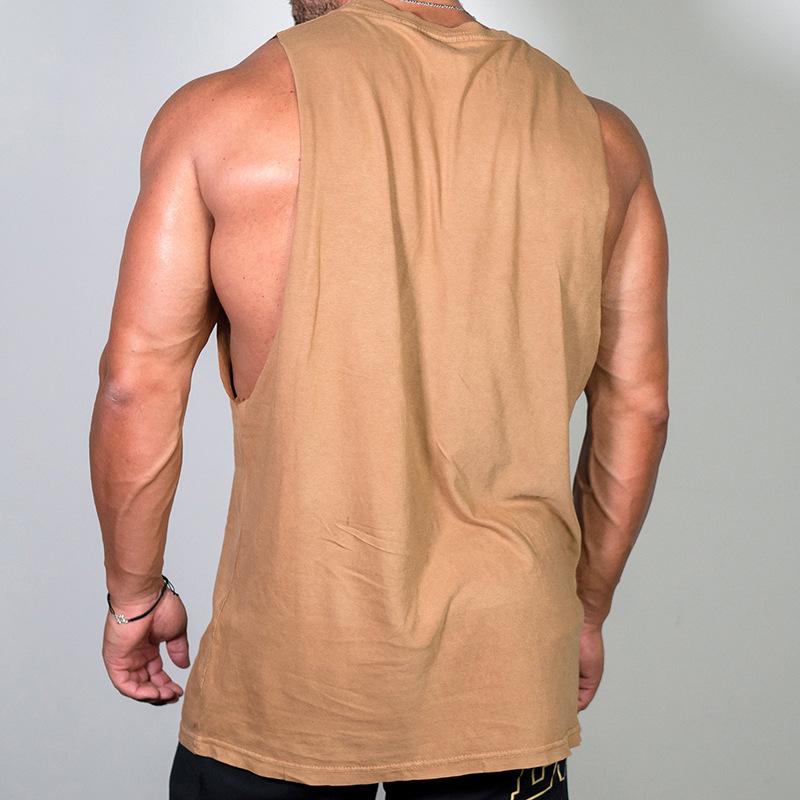 Men's Quick-Dry Sports Tank – Elastic, Water-Absorbent, Sweat-Wicking, Casual Fit for Outdoor Fitness