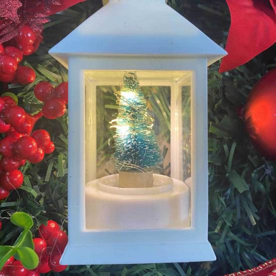 Large Christmas Wreath with Bow Ribbon Christmas Balls Lighted Artificial Pine Branches