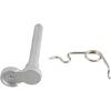 Permanent Repair Kit Fuel Tank Repair Kit (Fuel Door Hinge Pin with Gas Door Spring) Compatible with 2007- Tundra Replace#: 77368-0C010