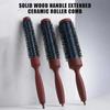 /Kuz/Long Handle Heat Resistant Ceramic Round Hair Brush For Blow Dry Curling Straight Hair Salon Styling Tool