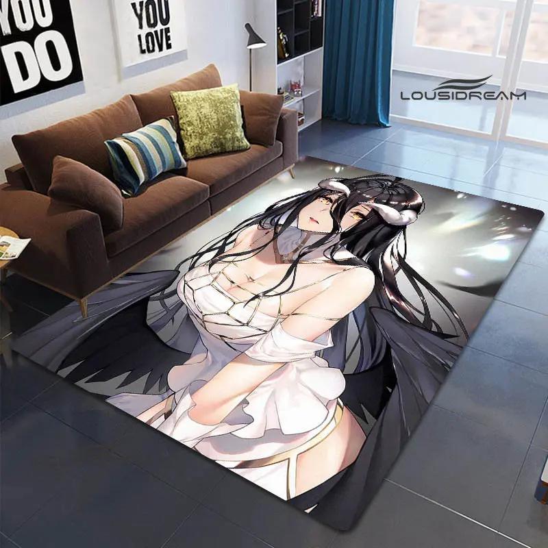 The Latest Anime Overlord Printed Carpet Picnic Carpet Fashion Home Decoration Beautiful Anti -slip Area Rug Birthday Gift
