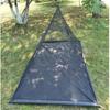 Barraca de Rede Triangular para Pesca ao Ar Livre Portátil para Uma Pessoa Camping Caminhada Proteção contra Insetos