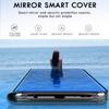 Custodia Flip Smart Mirror di lusso per Xiaomi Redmi Note 11 10 9 9s 8 8T 10s 11T Pro Max Plus 9A 9C Mi 9T Lite Poco X3 5G Cover Coque