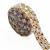 1Yard Rhinestone Ribbons Self Adhesive Diamond Sticker Crystal Tape Bling Crystal Rhinestone Strips for DIY Crafts Decorations