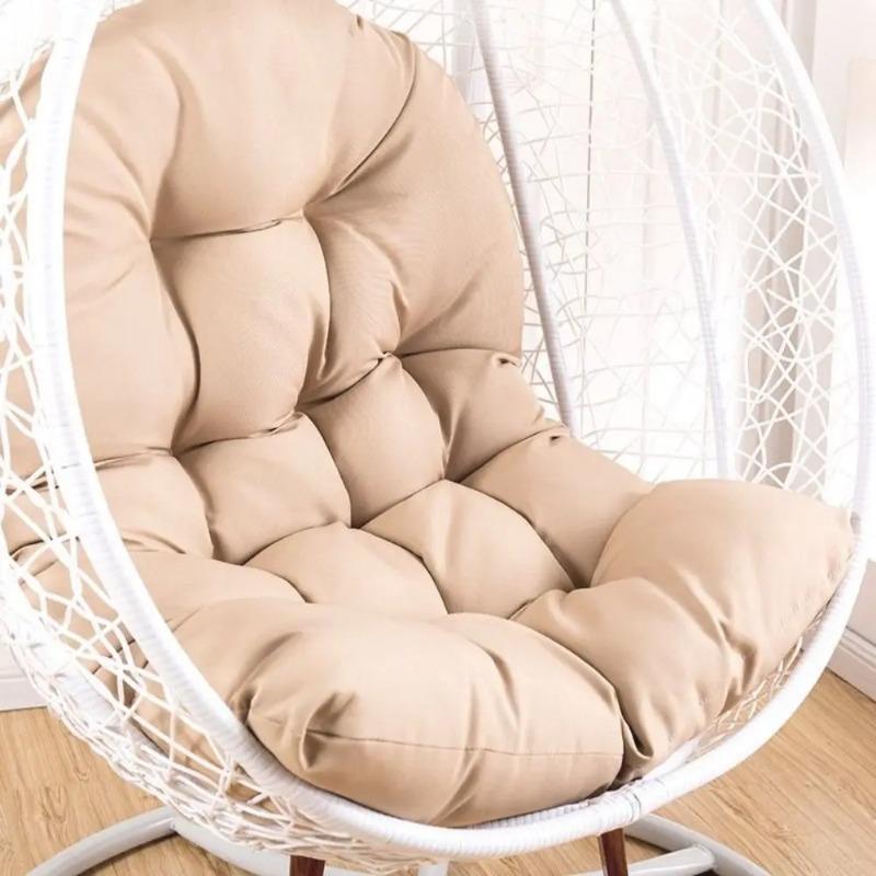 Balcony Egg Chair Cushion Seat Pad Swing Hanging Chair Mat Pillow Patio Garden Outdoor Thickened Hammock Rocking Chair Seat