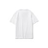 Li-Ning Sports Fashion Series Logo Print Crew Neck Cultural Shirt Drop Shoulder T-Shirt Men Tops White AHSR543-1