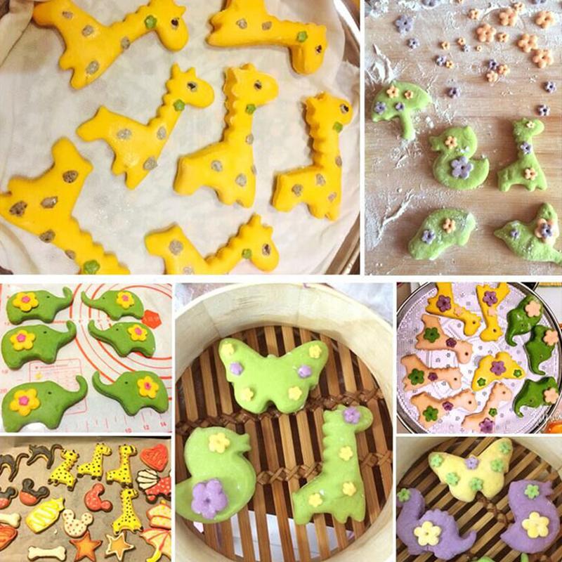 5/10Pcs Stainless Steel Cookie Cutter Diy Cake Biscuit Baking Mold Creative Kitchen Bakeware Cookie Tools Cake Decorating Moulds