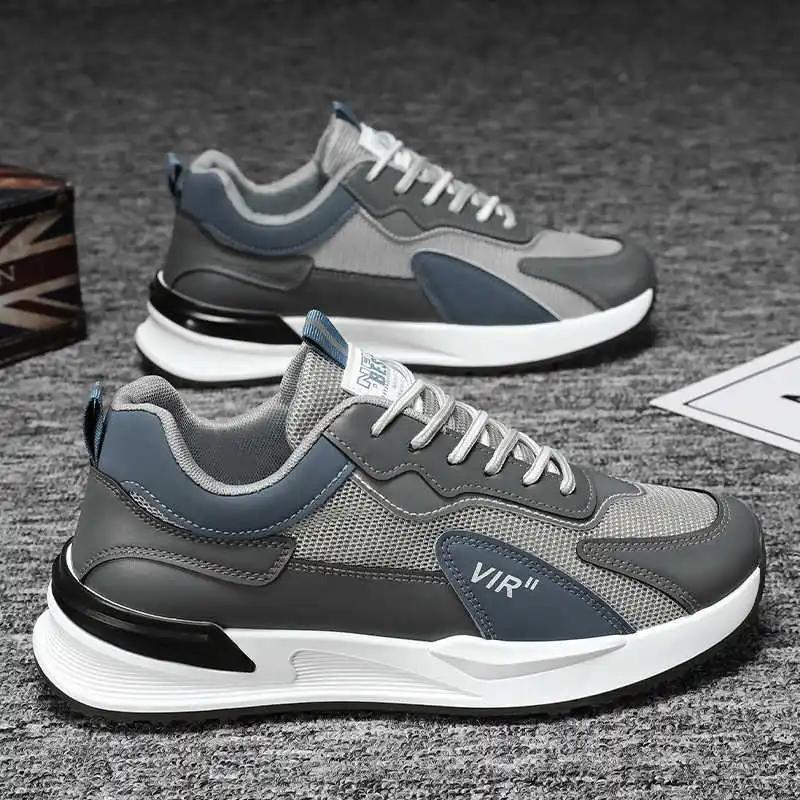 Fashion Lace Up Grey Shoes Women Summer Luxury Casual Dropshipping Sneakers White Woman Sport Sneakersy Shows Gifts New College