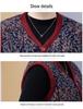 Plus Size Women's Autumn Winter Velvet Shawl Vest - Oversized Warm Cotton for Moms and Grandmas