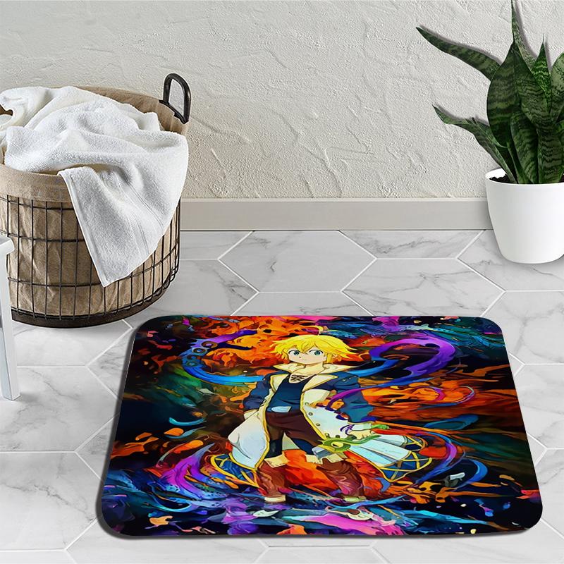 Covorul The Seven Deadly Sins desen animat sufragerie dormitor covor balcon baie covor antiderapant covor exterior cadou de zi