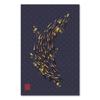 Chinese Style Plum Blossom Painting Decoration Poster Red Crowned Crane Giraffe Light Luxury Poster For Corridor Home Decor
